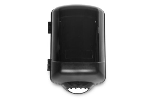 Papierhandtuchrollen-Spender, Innenabrollung, schwarz